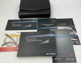 2012 Hyundai Sonata Owners Manual Handbook Set with Case OEM D04B32046 - $26.99