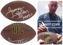 James Lofton Signed Football Proof COA Autographed LA Raiders Buffalo Bi... - $128.69