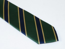 Mens Narrow Tie/Hankie Set Microfiber Silky Vito Rofolo VTR-99 Hunter Green image 3