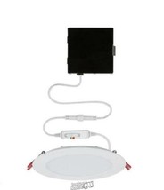 Ultra Slim High Lumen 6 in. Selectable CCT New Construction Remodel Integrated - £22.82 GBP