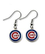 MLB Chicago Cubs Logo Dangler Earrings - $13.72 CAD