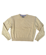 Urban Outfitters Mens XL Yellow Wash Hudson Shrunken Cropped Crew Knit S... - €23,14 EUR