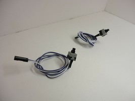 2 x Pack Lot PC Power Switch Button Computer Case 2 Pin Motherboard On Off Cable - £8.30 GBP