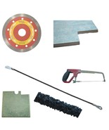 Saw Blade Kit for Amazing Tile and Glass Cutter to Cut Around Corners an... - $23.29 CAD