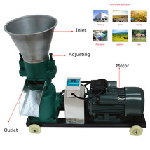  5mm Electric Animal Chicken Duck Feed Pellet Machine 220V 3KW 150KG/H - £618.86 GBP