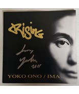 Yoko Ono Autographed &quot;Rising&quot; Music CD Cover - $139.42 CAD