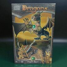 Mega Bloks 2002 DRAGON SLAYER Set 9871 TORCHWING 30 Pieces Ages 8+ Worn Box - $38.79