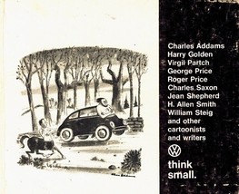 Compliments Of Your Volkswagen Dealer William Steig 1967 Hardcover - $16.24