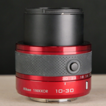 Nikon 1 Nikkor 10-30mm F3.5-5.6 Vr Red Lens For J1 J2 *As Is* Dark Pics - £18.10 GBP