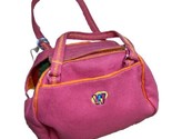 Ganz Webkinz Pink Canvas Pet Carrier with Handles Hook and Loop Latch - $5.31