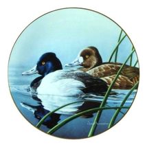 W.S George Fine China: The Lesser Scaup [Bradford Exchange] Collector Plate  - $32.95
