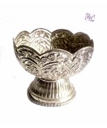 Placcati Argento Antiques Raro Ciotola Pasto Serve Zuppa Insalata E Deco... - €52,03 EUR