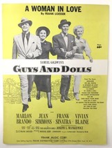 1955 A Woman In Love From Guys And Dolls Frank Sinatra Marlon Brando J Simmons - £7.86 GBP