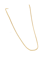 22 karat hallmark higher gold 18&quot; necklace chain for eid al-fitr jewelry - €713,85 EUR