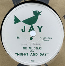 The All Stars 78 RPM Record Charlie Barnet Jay Night &amp; Day Wild Mab Of Fish Pond - £11.22 GBP