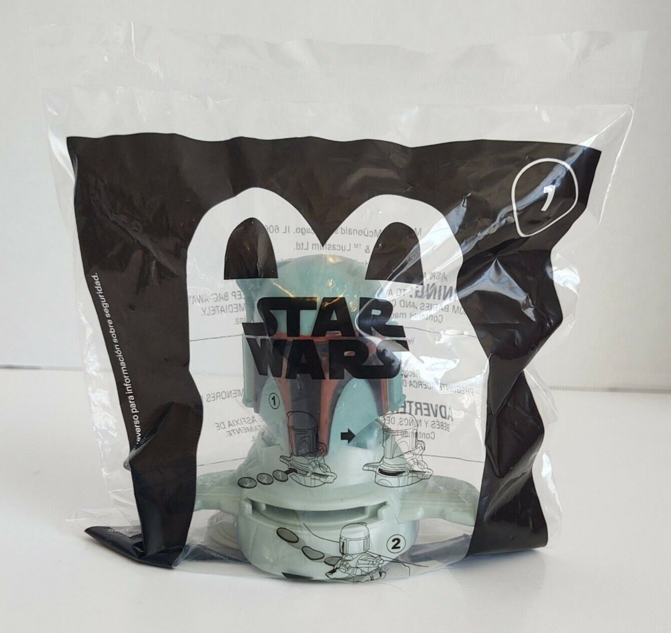 Primary image for McDonald's Happy Meal 2021 Lucasfilm Ltd Star Wars BOBA FETT Toy #1 