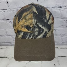 RealTree Camo Hat Mens Monach OSFA Snapback Canvas Outdoor Hunting Ball ... - £11.48 GBP