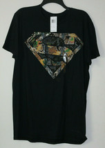 Superman Camouflage Logo Shirt- Men&#39;s Large- NEW - £11.82 GBP