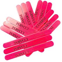 10X Sally Hansen LA CROSS COARSE Nail Board HOT PINK 7" Discontinued - $26.66