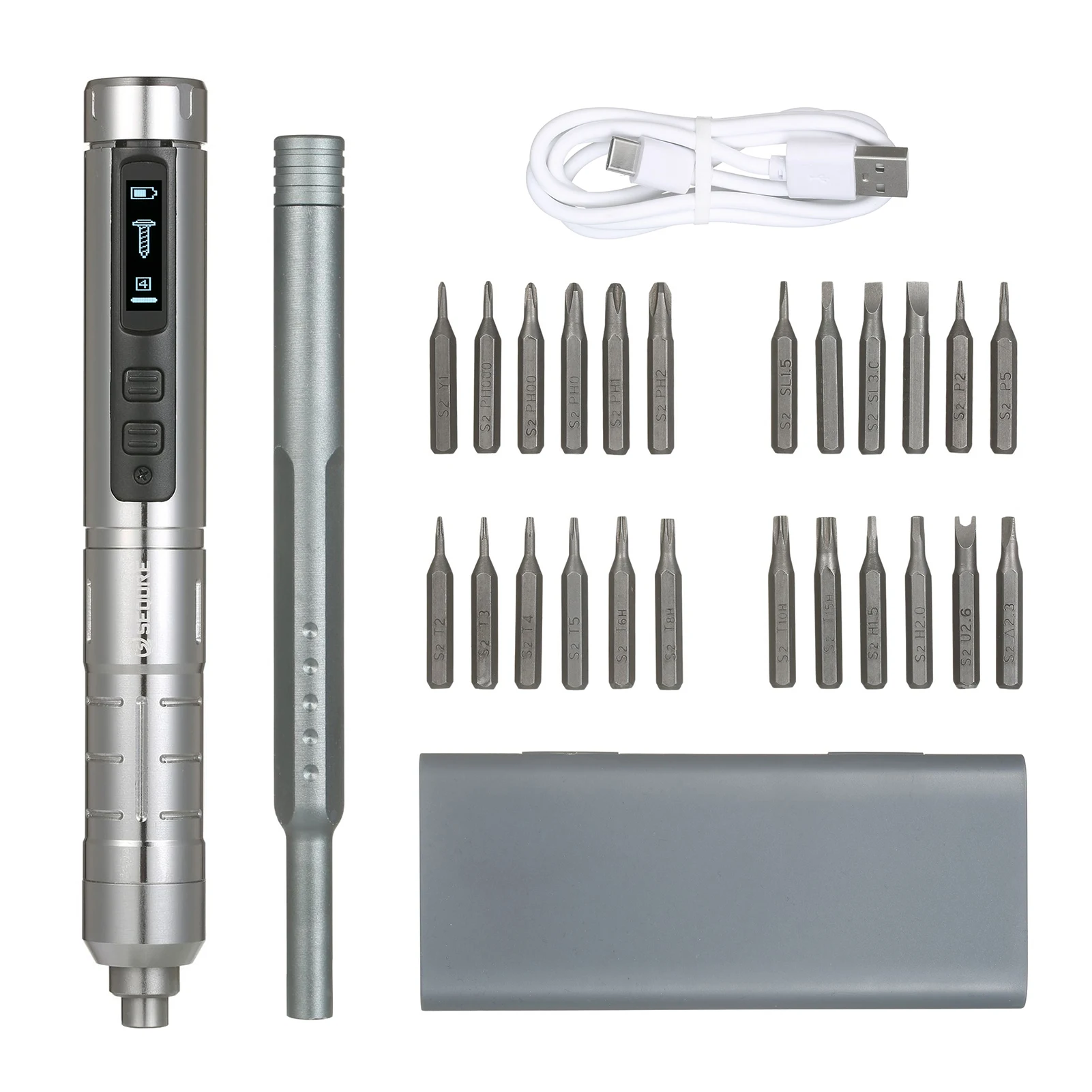 SEQURE Smart Electric Pen Screwdriver Kit 245RPM Cordless Precision Scre... - £273.79 GBP