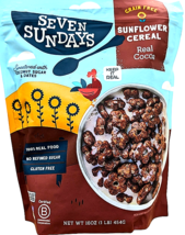 Seven Sundays Real Cocoa Sunflower Cereal 16 Ounce Bag EXP 08/2026 - $19.16