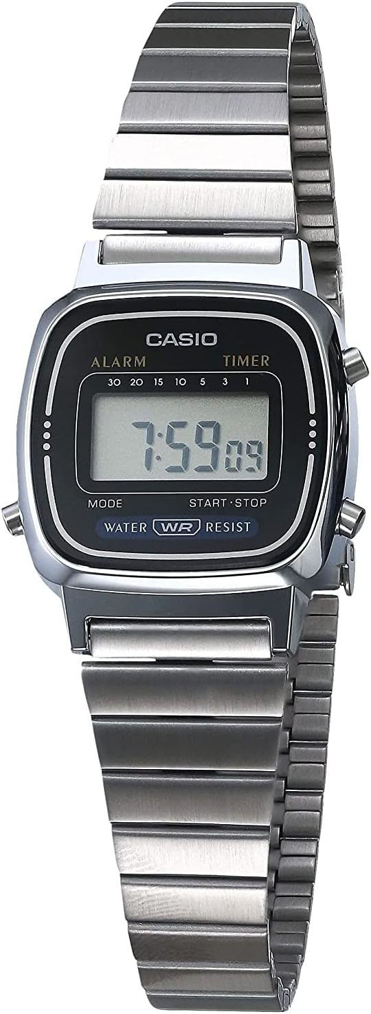 Casio Women&#39;s LA670WA-1 Daily Alarm Digital Watch - $45.63