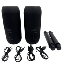 iLive Waterproof Outdoor Bluetooth Speakers Pair with Solar Charge Stake... - $46.71