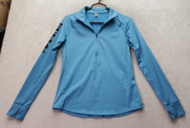 Under armour Activewear Shirt Women&#39;s Medium Blue Polyester Long Sleeve ... - £16.95 GBP