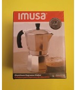 Imusa Aluminum Espresso Maker - makes 6 Cups. Cafetera Para Espresso de ... - $31.15 CAD
