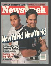 Newsweek 10/30/2000-New York Subway World Series-Mets vs Yankees-High grade-n... - £32.49 GBP