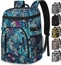 Cooler Backpack 30 Cans, Insulated Backpack Cooler Leak Proof Large Capa... - $38.99