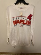 Vintage Nascar Sterling Marlin #40  Kodak Graphic Sweatshirt Sweater Shi... - £54.60 GBP