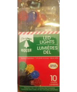 Christmas House Lights Multi color LED String  3ft Indoor Party Decor-NE... - $15.97 CAD
