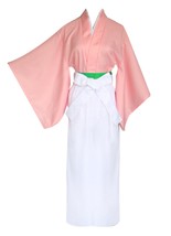 ZYHCOS Cosplay Costume Womens Pink Kimono White Loose Pants (Custom Made) - £39.79 GBP