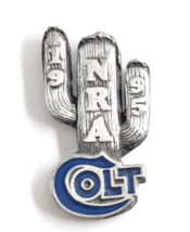 Colt Firearms 1995 NRA Show Arizona Cactus National Rifle Assoc Pin Adve... - $12.99