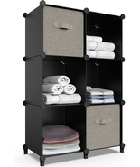 6-Cube Storage Organizer, Closet Organizer Storage Cabinet Shelf Bookcas... - €31,02 EUR 6-Cube Storage Organizer, Closet Organizer Storage Cabinet Shelf Bookcas... - €31,02 EUR