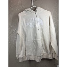 The North Face White on White Long Sleeve Pockets Fleece Pullover Hoodie... - $19.95
