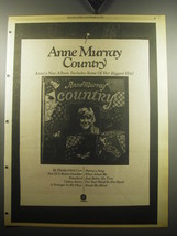 1974 Anne Murray Country Album Advertisement - £14.69 GBP