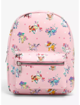 Bioworld Pokemon Eevee Eeveelution Pink Flowers Mini Backpack - £46.34 GBP