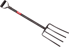 Digging Fork, Steel Shaft, Super Heavy Duty 4 Tine Spading 40 Inch Length  - £82.41 GBP