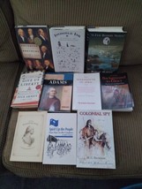 10 Books On Revolutionary War Colonial Personalities Tea Party - £37.80 GBP