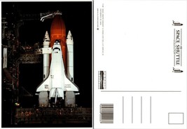 USA Florida Merritt Island Orbiter Discovery Shuttle Atop Pad Vintage Postcard - £7.51 GBP