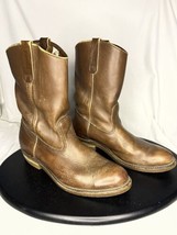 Redwing 1155 Nailseat Work Boots Men’s Size 10.5 D Brown Leather Pecos U... - $99.00