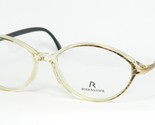 Vintage Rodenstock R8115 F Trasparente / Oro Nero Occhiali da Sole Occhi... - $66.43