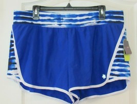 Tek Gear® Multipurpose Workout Shorts Tyedye Blue /Blue Womens Sz XL NWT... - $18.82