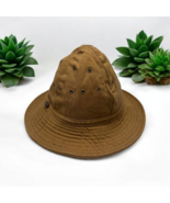 1987 Vintage USSR Military Khaki Cotton Bucket Hat, Tashkent Size S (56) - $292.34 CAD