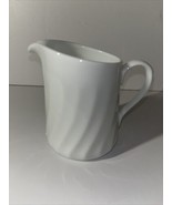 Corning CORELLE ENHANCEMENTS White Swirl Creamer 81-TY - $12.20