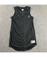 Champion Jersey Dress Womens Large Mesh Crown Baseball Jersey Blackout 44 - $27.83 CAD