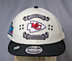 Kansas City Chiefs New Era Super Bowl Low Profile 9Fifty Cap Baseball Trucker - £18.83 GBP
