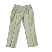 Dickies Womens Wear Pants Size 20 Classic Fit Wrinkle Free Khaki Stain R... - £14.54 GBP